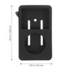 BESPORTBLE Silicone Music Player Cover for Classic 80G/120G and Third Generation 160G Soft Protective Sleeve Case Lightweight Anti-Bump Audio Player Protector Compact Design for Travel and view 2