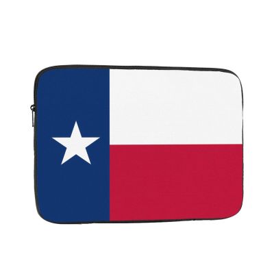 Flag of Texas Patterned 13 inch Portable Laptop Bag - Perfect for Business, Travel, School, Office Shockproof Laptop Inner Pocket