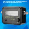 Pissente Satellite Signal Meter, Satellite Finder Meter Satellite Detector Digital Screen 0.95GHz-2.15GHz 0.2 dB Sensitivity 7dB for Easy Antenna Adjustment with dB Level Control view 2
