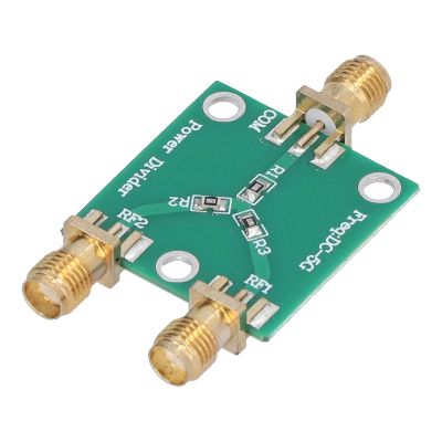 Odorkle Resistance Power Divider Module, RF 2 Way Splitter Board Distributor, DC5GHz 6dB 0.5W for Stable Signal Reception with SMA K Port