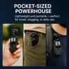 Acuvar 4K Pocket Vlogging Camera with Dual Front & Rear Cameras, 3-Axis Gimbal Stabilizer, Handheld Portable Video Camera with WiFi, Split-Screen LCD, Face Tracking, 270 Rotation & 64GB SD Card view 4
