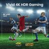 BenQ TK710 3200-Lumen XPR UHD 4K Gaming Projector Laser DLP HDR10 HDMI 3D Keystone Capability - TK710 (Renewed) view 4