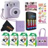 Fujifilm INSTAX MINI 12 Blue Bundle 2025 (80 Sheets, Lilac Purple (Holiday Bundle)) view 1