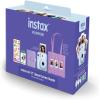 FUJIFILM INSTAX Mini 12 Holiday Bundle 2025 | with Extra Instax Mini Film + 4 Pk AA Batteries & Sunshine Photo Microfiber Cleaning Cloth (10 Items) (80 Sheets, Pastel Blue) view 2