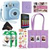 Fujifilm INSTAX MINI 12 Blue Bundle 2025 (2 Single Packs (20 Sheets), Pastel Blue (Holiday Bundle)) view 1