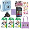 FUJIFILM INSTAX Mini 12 Holiday Bundle 2025 | with Extra Instax Mini Film + 4 Pk AA Batteries & Sunshine Photo Microfiber Cleaning Cloth (10 Items) (60 Sheets, Pastel Blue) view 1