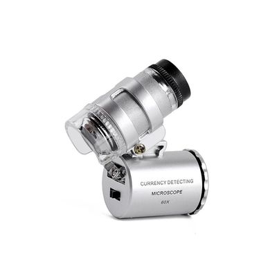 High Definition LED Cash Verification with Light Microscope and High-Power Magnifying Glass