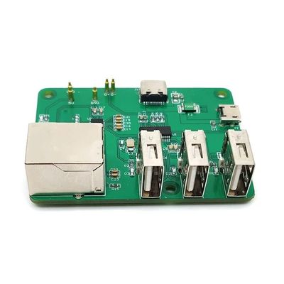 1PCS USB to Ethernet hub Network HUB Expansion Board