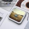 Music Drum in Field CD Case, 40 Capacity CD/DVD Case Holders Large Storage Disc Wallet Bag Wallet Hard Plastic DVD Disc Cases Storage Binder for Car Home Office Travel view 4