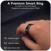 BlissfulTails Gen 2 Pro Smart Ring for Men Women: Health, Fitness & Sleep Monitor, SOS, Touch Control, Heart Rate, Vibration, Waterproof, iOS Android, Gift(Rose Gold, Size 9) view 2