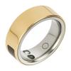 BlissfulTails Smart Health Ring for Men & Women  Fitness & Sleep Monitor, Heart Rate, Touch, Vibration & SOS, Waterproof, iOS & Android  Gift for Couples, BT Ring Gen 2(Metal, Size 6) view 1