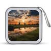 MUSM Beautiful View of The Netherlands CD Case, 40 Capacity CD/DVD Case Holders Large Storage Disc Wallet Bag Wallet Hard Plastic DVD Disc Cases Storage Binder for Car Home Office Travel view 1