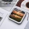 MUSM Beautiful View of The Netherlands CD Case, 40 Capacity CD/DVD Case Holders Large Storage Disc Wallet Bag Wallet Hard Plastic DVD Disc Cases Storage Binder for Car Home Office Travel view 4