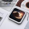 MUSM Saturn Ring Planet CD Case, 40 Capacity CD/DVD Case Holders Large Storage Disc Wallet Bag Wallet Hard Plastic DVD Disc Cases Storage Binder for Car Home Office Travel view 4