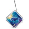 MUSM Cute Dolphin CD Case, 40 Capacity CD/DVD Case Holders Large Storage Disc Wallet Bag Wallet Hard Plastic DVD Disc Cases Storage Binder for Car Home Office Travel view 3