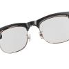 Barydee Smart Glasses with Built-in Camera, Black Semi-Rimless Frame, Clear Lens, Video Recording Eyewear. view 4