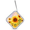 MUSM Beautiful Sunflower CD Case, 40 Capacity CD/DVD Case Holders Large Storage Disc Wallet Bag Wallet Hard Plastic DVD Disc Cases Storage Binder for Car Home Office Travel view 3