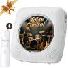 Gueray CD Player Portable Bluetooth: Offline Voice Control CD Players for Home with Remote Voice Control CD Player with Speakers with FM Radio Remote view 1