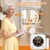 Gueray CD Player Portable Bluetooth: Offline Voice Control CD Players for Home with Remote Voice Control CD Player with Speakers with FM Radio Remote view 2