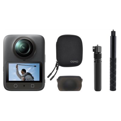 DJI Osmo 360 Vortex Combo, 360 Action Camera with 1-Inch 360 Imaging, Native 8K 360 Video, 4K/120fps & 170 Boost Video, Vortex Rotating Handle for Bullet-Time Effect