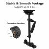 Camera Rig Stabilizer, CNC Aluminum 3 - Axis Quick Balancing, 360 Rotation Handheld - Professional Stability, Dual Level Calibrator, Ideal for Videographers view 2