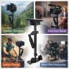Camera Rig Stabilizer, CNC Aluminum 3 - Axis Quick Balancing, 360 Rotation Handheld - Professional Stability, Dual Level Calibrator, Ideal for Videographers view 4
