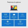 ASUS Vivobook 14" Laptop - FHD (1920 * 1080) - Intel Core i3-1315U - 6 Cores - Intel UHD Graphics - Privacy Camera - 180 Lay-Flat Hinge - Windows 11 Home - w/Wireless Mouse (16GB RAM | 512GB SSD) view 3