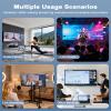 Wireless HDMI Display Adapter, Wireless HDMI Cable for AirPlay/Miracast to 1080P HDTV Big Screen Mirroring Dongle Adapter Receiver Only Design, for MacOS/iOS/Android/Windows, No App/Wi-Fi/Bluetooth view 4