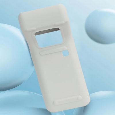 AudioPartner Scratch Resistant Soft Silicone Protective Shell Skin Case Cover for Nexgo N96 Handheld POS Machine (Grey)