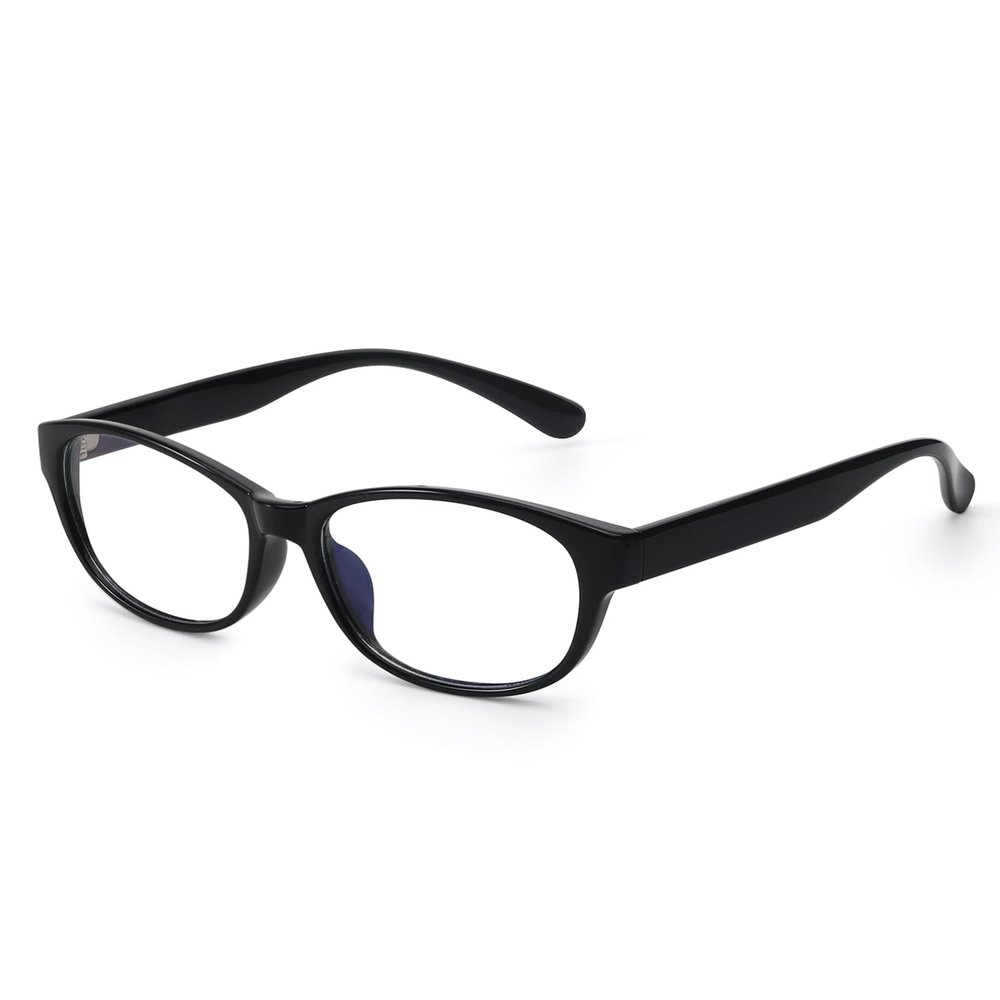 IGnaef Women Office-Siren Blue Light Blocking Glasses with Non Prescription Clear Lenses Y2K Rectangle Bayonetta Style