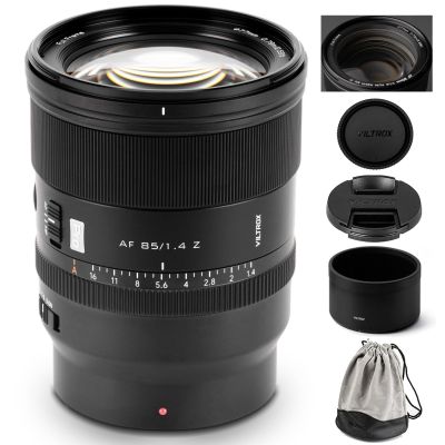 VILTROX 85mm F1.4 Pro Z Full Frame Lens for Nikon Z, Auto Focus Large Aperture Medium Telephoto with HyperVCM Motor Lens for Nikon Z-Mount Z30 Z50 Z50II ZFC Z5 Z5II Z6 Z6II Z6III Z7 Z7II Z8 Z9 ZF ZR