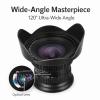 15mm f4.0 Macro Lens, 120 Degree Wide Angle, Full Frame - C Compatible - Ultra Wide Angle, Optical Multilayer Coating, Landscape and Sports Photography view 2
