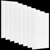 Pushglossy 8 Pack 22.5"x46.5"x0.2" Fluorescent Light Covers, Milky White view 1