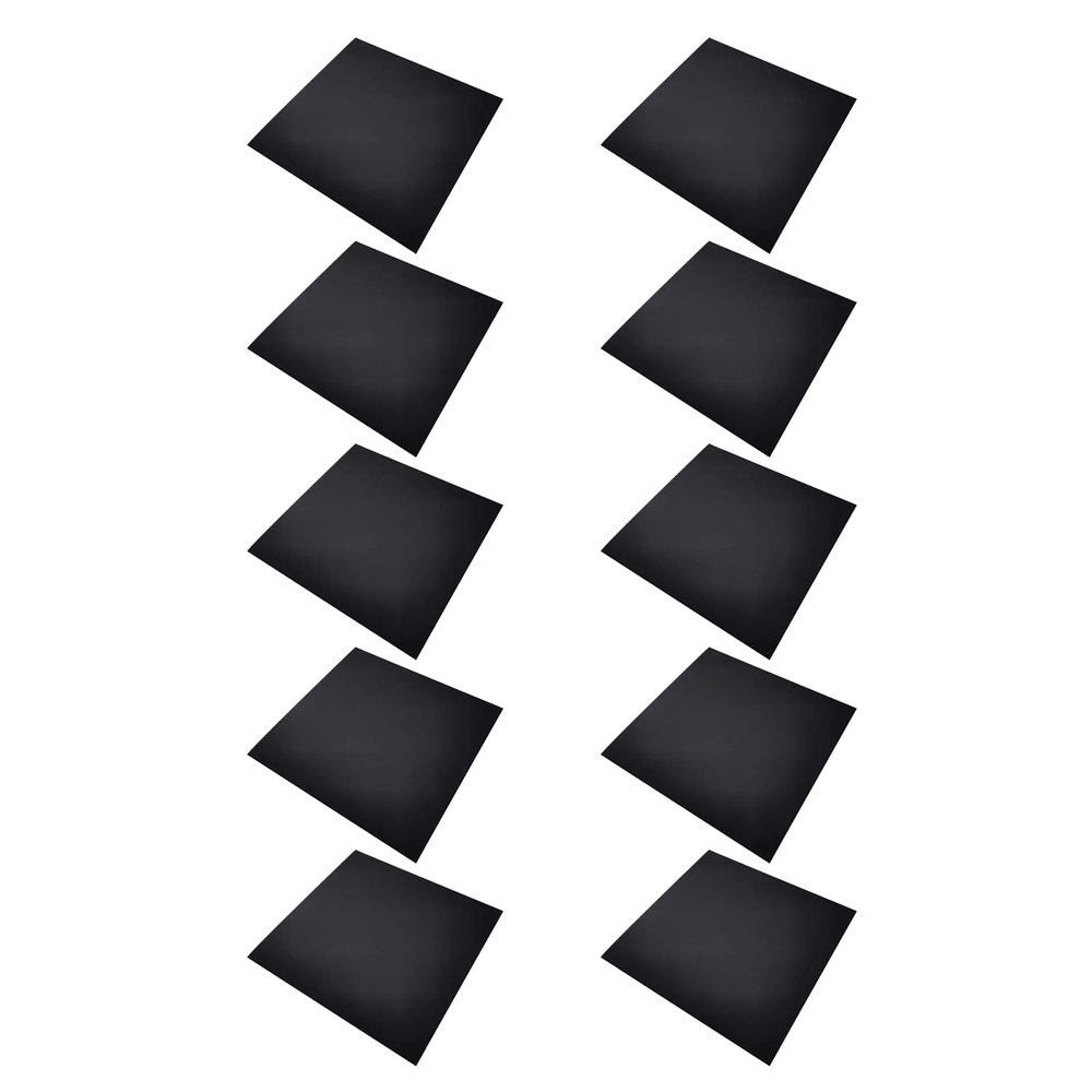 JINPIAOPIAO Set of 10PCS Record Inner Sleeves Thick Paper Storage Bag Covers Protectors for 12Inch Record Albums