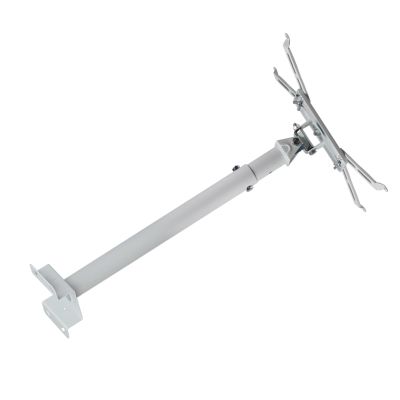 JINPIAOPIAO Metal Ceiling Projector Mount Bracket Adjustable Height Extendable Arms 360 Rotating for Home and Office Use