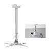 JINPIAOPIAO Metal Ceiling Projector Mount Bracket Adjustable Height Extendable Arms 360 Rotating for Home and Office Use view 2