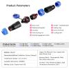 ZBLZGP TY24 7 Pin Waterproof Connector, Solderless Screw-Connection Flange Reverse Mount, Wiring Terminal for Automotive & Machinery Manufacturing view 3