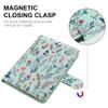 HoYiXi Universal Case for 6.8-7'' Kindle eReader Compatible with Paperwhite/Pocketbook and Tolino/Kobo Clara 2E/Kobo Clara HD,6.8" -7'' eReader Protective Cover with Built-in Card Slot,Flower view 4
