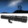 500mm F6.3 Telephoto Lens, Fixed Focus Prime with T2 EOSM Adapter, Black - Superior Optical Design, Manual Focus Precision, Ideal for Wildlife and Bird Photography (Black) view 2