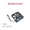120mmx120mmx25mm 80mmx80mmx25mm 12Volt Fluid Bearing USB Exhaust Cooling Fan(8 CM_NO RGB) view 2