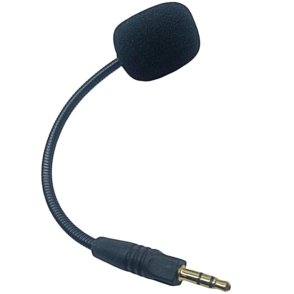 JINPIAOPIAO Replacement Microphone for Gaming Headphone with 3.5mm Plug Noise Cancellation Sponge Sleeve Black