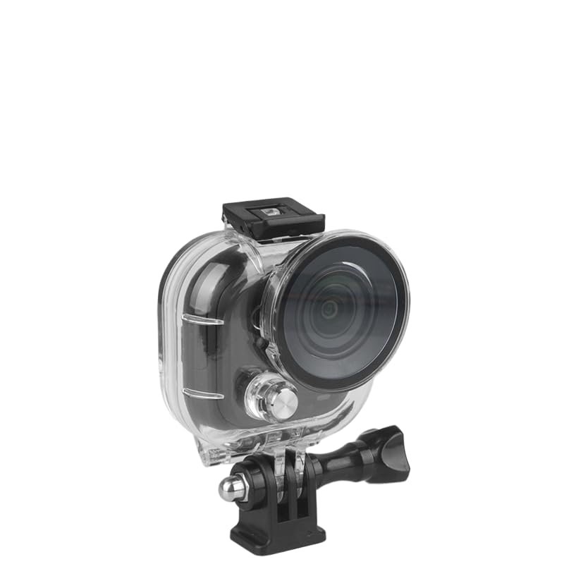 50M Waterproof Case Compatible with Insta360 Go Ultra, Single-Machine Diving Shell, 99% Transparency Lens and Easy - Lock Design