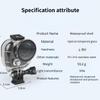 50M Waterproof Case Compatible with Insta360 Go Ultra, Single-Machine Diving Shell, 99% Transparency Lens and Easy - Lock Design view 2