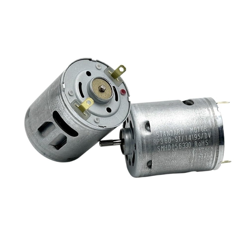RP360-ST 12V-24V 8600rpm~17700rpm Carbon Brush Electronic Starter 360-14195 knurled Shaft 360 365 DC