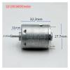 RP360-ST 12V-24V 8600rpm~17700rpm Carbon Brush Electronic Starter 360-14195 knurled Shaft 360 365 DC view 2