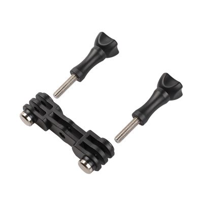 High Strength Double Mount Twin Adapter for 13 12 11 10 9 8 Action Camera Mount Adapter Photography Accessories Action Camera Accessories