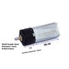 16mm Planetary Gearbox Gear Electronic Starter DC 3V 5V 6V Slow Speed 65RPM Large Torque 050 Reduction view 2