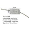 POWTAXBJGD LED Driver for LED Lighting AC85-265V Isolating Transformer for LED Ceiling Light Replacement 8-12W view 3