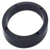 2 Pair 8" ABS Plastic Speaker Spacer Rings Subwoofer Custom Mounting Adapter view 3