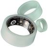 WuzuTech Herz P1 Ring Protector Mint  M/L Silicone Cover for Smart Rings (Set of 3) | Sweat & Scratch Resistant | Flexible Skin-Safe Shield for Fitness, Workouts & Daily Use view 1
